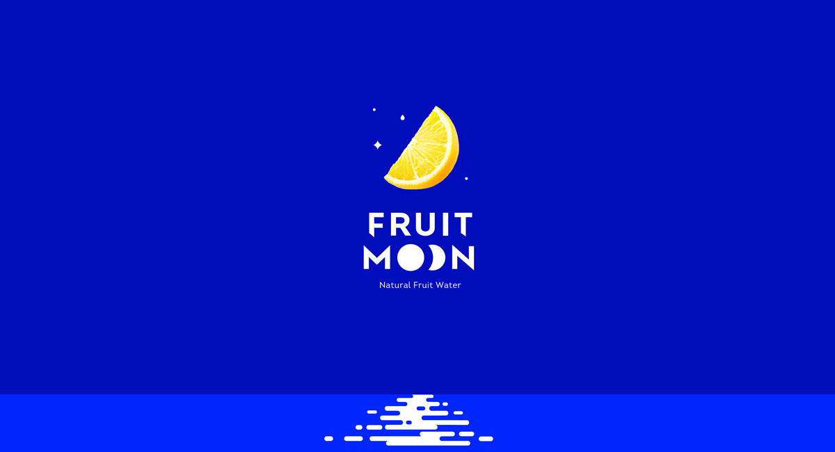 Фруктовая вода Fruit Moon. Дизайн упаковки